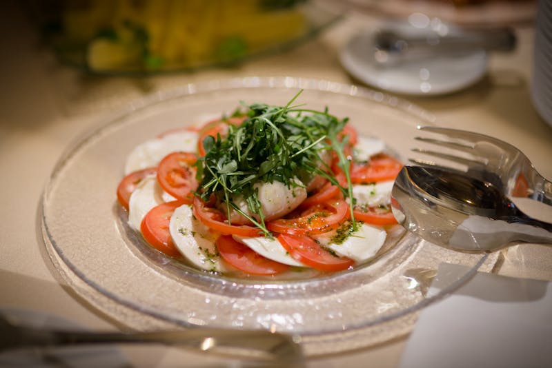 Fresh ingredients used in authentic piada recipes at our kitchen